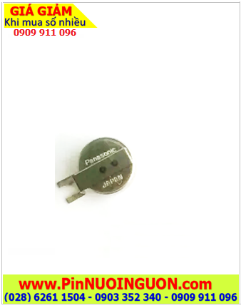 Panasonic ML421S, Pin sạc 3v lithium Panasonic ML421S (2.3mAh, 4.8mm x 2.1mm) /Chân thép như hình